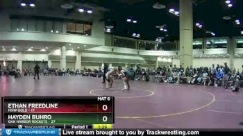 170 lbs Placement (16 Team) - Ethan Freedline, MXW Gold vs Hayden Buhro, Oak Harbor Rockets