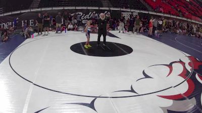 65 lbs Kleonna Block, Hawaii 14U Girls vs Kinley Leonard, Idaho 14U Girls