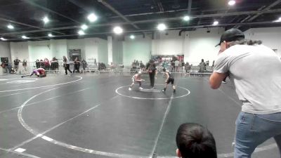46 lbs Quarterfinal - Fernando Tellez, Silvaback TC vs Ezekiel Gutierrez, Mantanona TC