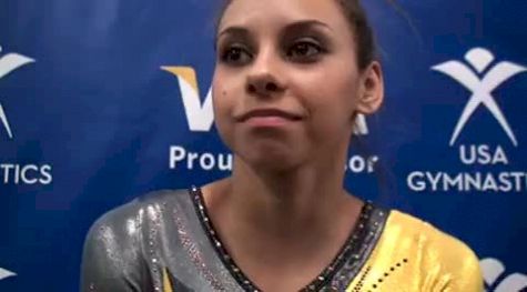 Mattie Larson, 2010 US Champion on Floor