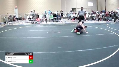 57 lbs Consolation - Gunner Kelly, Team Aggression vs Lukas Floyd, SoCal Hammers