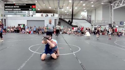 92 lbs Round 1 (4 Team) - Nicholas Reyes, Yale Street vs Anthony Saindon, Revival