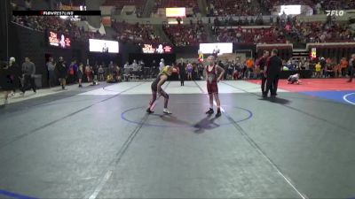 73 lbs Champ. Round 1 - Lennyn Oeleis, North Montana Wrestling CLub vs Brookelyn Cline, Unattached