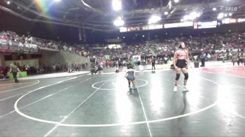 135 lbs Cons. Round 4 - Keira Kohler, Wasatch vs Tomillia Howard, Bend Senior
