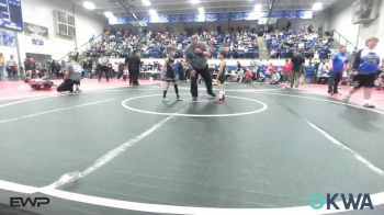 46 lbs Consolation - Baker Hyso, Jay Wrestling Club vs Jase Tyson, Verdigris Youth Wrestling