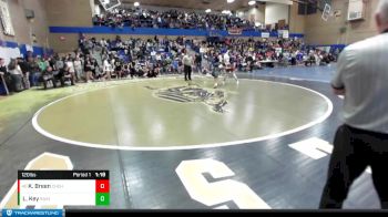 120lbs Cons. Round 1 - Kylee Breen, W. F. West (Girls) vs Lily Key, Rainier