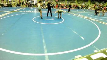 126 lbs Semifinal - Blaine Wallace, ODESSA vs Spencer McClelland, Salina Wrestling Club