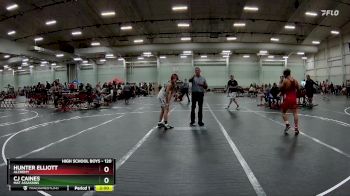 120 lbs Semifinal - Cj Caines, Mat Assassins vs Hunter Elliott, Alchemy