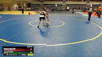 125 lbs Quarterfinal - Cole Plath, GSL vs Isaiah Nelson, Redwood Valley