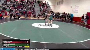 120 lbs Champ. Round 1 - Colin Quinn, Jackson Hole vs Kendal Porter, Green River