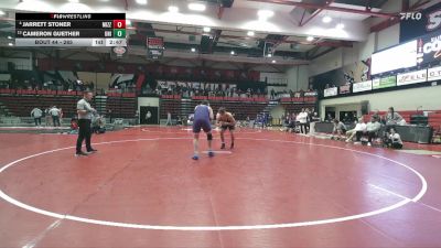 285 lbs Champ. Round 1 - Cameron Guether, Northern Iowa vs Jarrett Stoner, Missouri