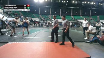 7A 285 lbs 1st Place Match - Zachary Teter, Huntsville vs Sheldon Sharp, Bob Jones