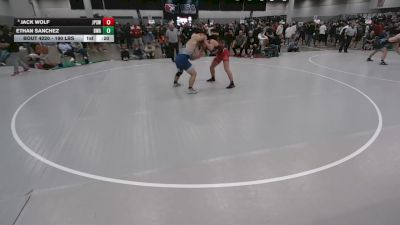 190 lbs Cons. Quarters - Ethan Sanchez, Boneyard Wrestling Academy vs Jack Wolf, Jack Pine Savage Wrestling