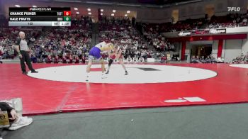 132 lbs Finals (8 Team) - Chance Fisher, TUTTLE vs Kale Fruits, BRISTOW