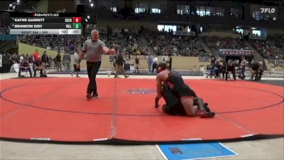 150 lbs Cons. Round 1 - Brandon Gist, Valley vs KAYNE GARRETT, Scott County