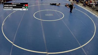 165 lbs Semis & 1st Wrestleback (8 Team) - Lathen Huntsman, North Platte vs Junade Aden, Omaha Bryan