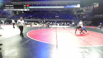 150 lbs Cons. Semi - Gage Clark, Highlands vs Jesse Meza, Oakdale