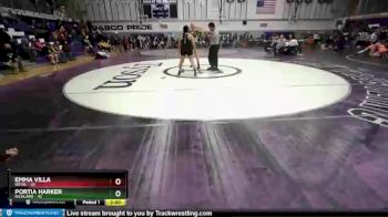 155 lbs Quarterfinal - Portia Harker, Richland vs Emma Villa, Royal