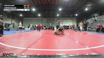 110 lbs Consolation - Carter Wallace, Battlefield Wrestling Club vs Sawyer Ward, Red Ryder Wrestling Club