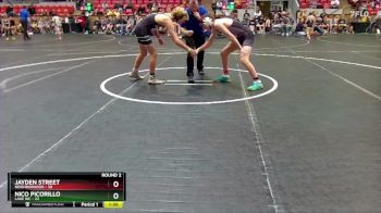 140 lbs Round 2 (4 Team) - Jayden Street, Neighborhood vs Nico Picorillo, Lake WC