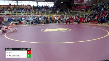 170 lbs Semifinal - ABE WOJCIKIEWICZ, Civic Memorial vs Noah Terry, Tell City