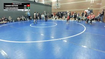 85 lbs Quarterfinal - Xander Edstrom, Upper Valley Aces Wresstling vs Lane Muilenburg, Glenn Ferry Wrestling Club