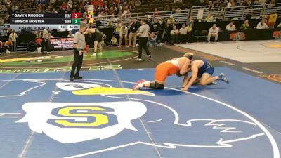 Champ. Round 1 - Gavyn Rhoden, Beatrice vs Mason Mostek, Bennington