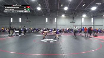 165 lbs 1st Place Match - Brian Petry, Cornell College vs Ryland Schneider, Wisconsin-La Crosse
