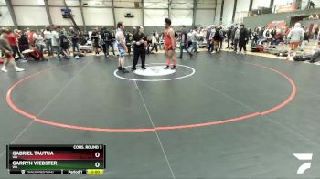 285 lbs Cons. Round 3 - Gabriel Tautua, WA vs Garryn Webster, WA