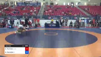 74 kg Consolation - Collin Purinton, Sunkist Kids Wrestling Club vs Andrew Cerniglia, Pennsylvania