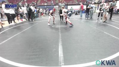 105-110 lbs Consi Of 8 #2 - Dayton Rash, Marlow Outlaws vs Logan Darst, Comanche Takedown Club