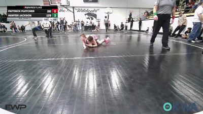 96 lbs Rr Rnd 2 - Pattrick Fletcher, Brushy Wrestling Club vs Hunter Jackson, Locust Grove Youth Wrestling
