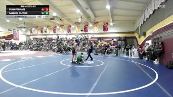 120 lbs Semifinal - Evan Ferratt, Palm Desert vs Samuel Olivier, Notre Dame (Riverside)