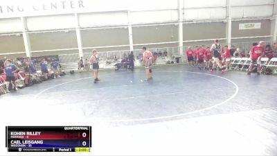 285 lbs Quarters & 1st Wb (16 Team) - Taw Thomas, Montana vs Brendan Grabot, Wisconsin