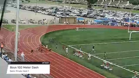 Youth Boys' 100m, Semi-Finals 1 - Age 9