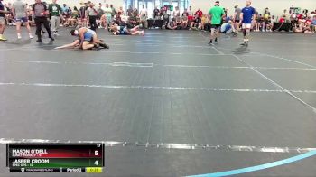 132 lbs Round 1 (4 Team) - Jasper Croom, Spec Ops vs Mason O`dell, Funky Monkey