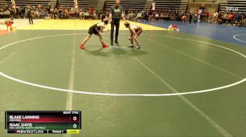 105 lbs Cons. Round 2 - Blake Lanning, Medford vs Isaac Davis, UNC (United North Central)