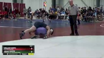 184 lbs Cons. Round 2 - William Smith, Williams College vs Aidan Whitis, University Of Southern Maine