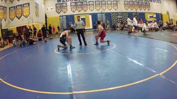 175 lbs Round 6 (8 Team) - Ciaran Braton, Black Hive vs Gavin Isaacs, Alpha WC