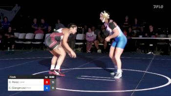 138 lbs Final - Gabriella Perez, Campbellsville Women vs Carina Giangeruso, Presbyterian College Women