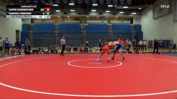 197 lbs 1st Place Match - Justin Rademacher, Oregon State vs Karson Tompkins, Air Force
