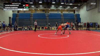 197 lbs 1st Place Match - Justin Rademacher, Oregon State vs Karson Tompkins, Air Force