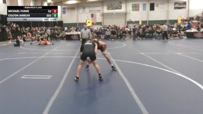 165 lbs Semis & 1st Wrestleback (8 Team) - Colton Jarecki, Columbus vs Michael Furze, Papillion-LaVista