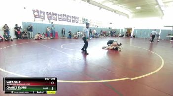 197 lbs Quarterfinal - Chance Evans, Cuesta College vs Vaea Salt, Sacramento City College