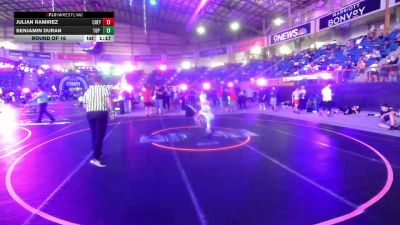 157 lbs Round Of 16 - Julian Ramirez, Cheyenne Mountain vs Benjamin Duran, Top Rank HAC