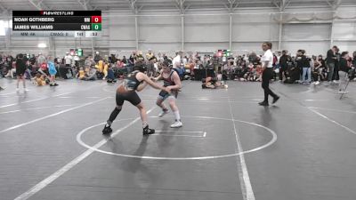 100 lbs Round 2 (6 Team) - Noah Gothberg, Mitten Mayhem vs James Williams, Contenders WA Green