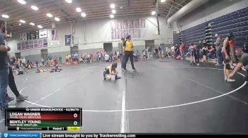 62/66/70 Round 3 - Bentley Young, Team Bear Wrestling vs Logan Wagner, Pelion Youth Wrestling