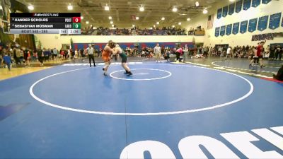 285 lbs Semifinal - Xander Scholes, Post Falls vs Sebastian Mosman, Lake City