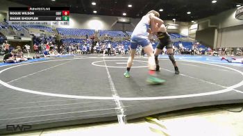 157-165 lbs Quarterfinal - Rogue Wilson, Central Bulldogs vs Shane Shoufler, Apache Wrestling Club