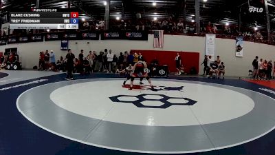 65 kg Cons. Round 2 - Blake Cushing, Nebraska Wrestling Training Center vs Trey Friedman, Dragon Wrestling Club